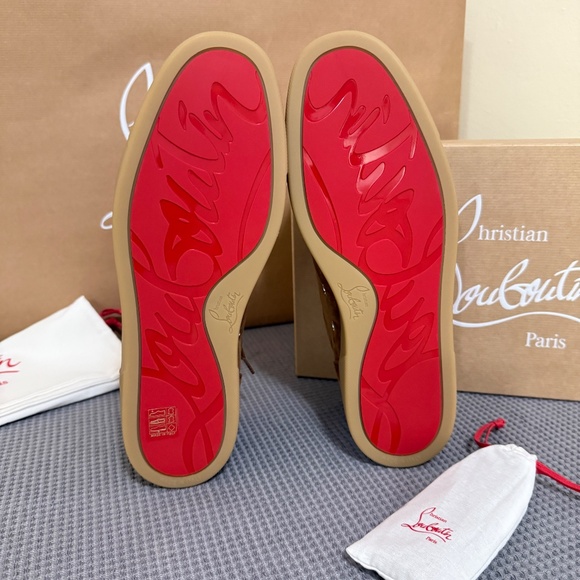 Christian Louboutin 3180608 Men\'s Suede Rantulow Orlato‎ Flat Veau Velours 42.5 main image 2